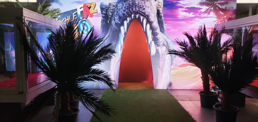 Wandbau Dekorationsbau Pressewand